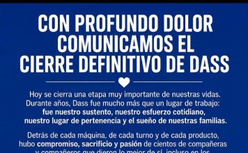 Con profundo dolor comunicamos el cierre definitivo de DASS